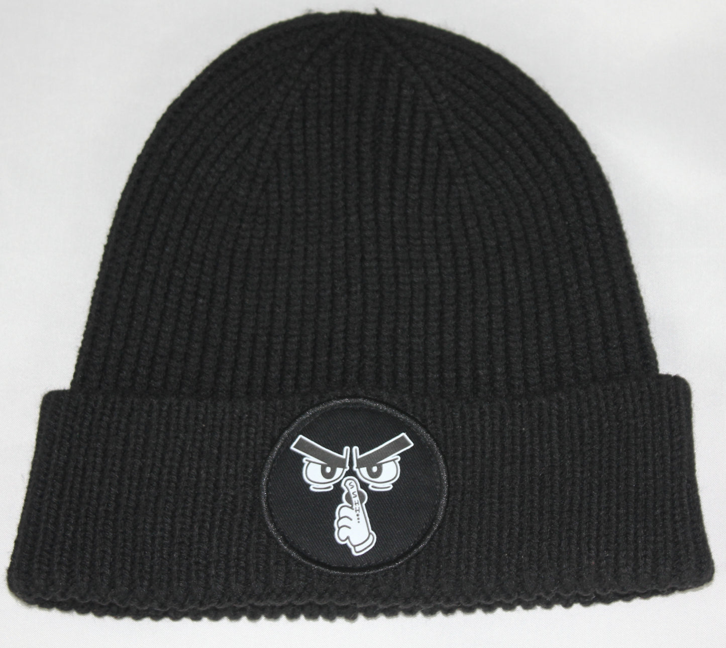 Shhh Circle Patch Beanie image 4