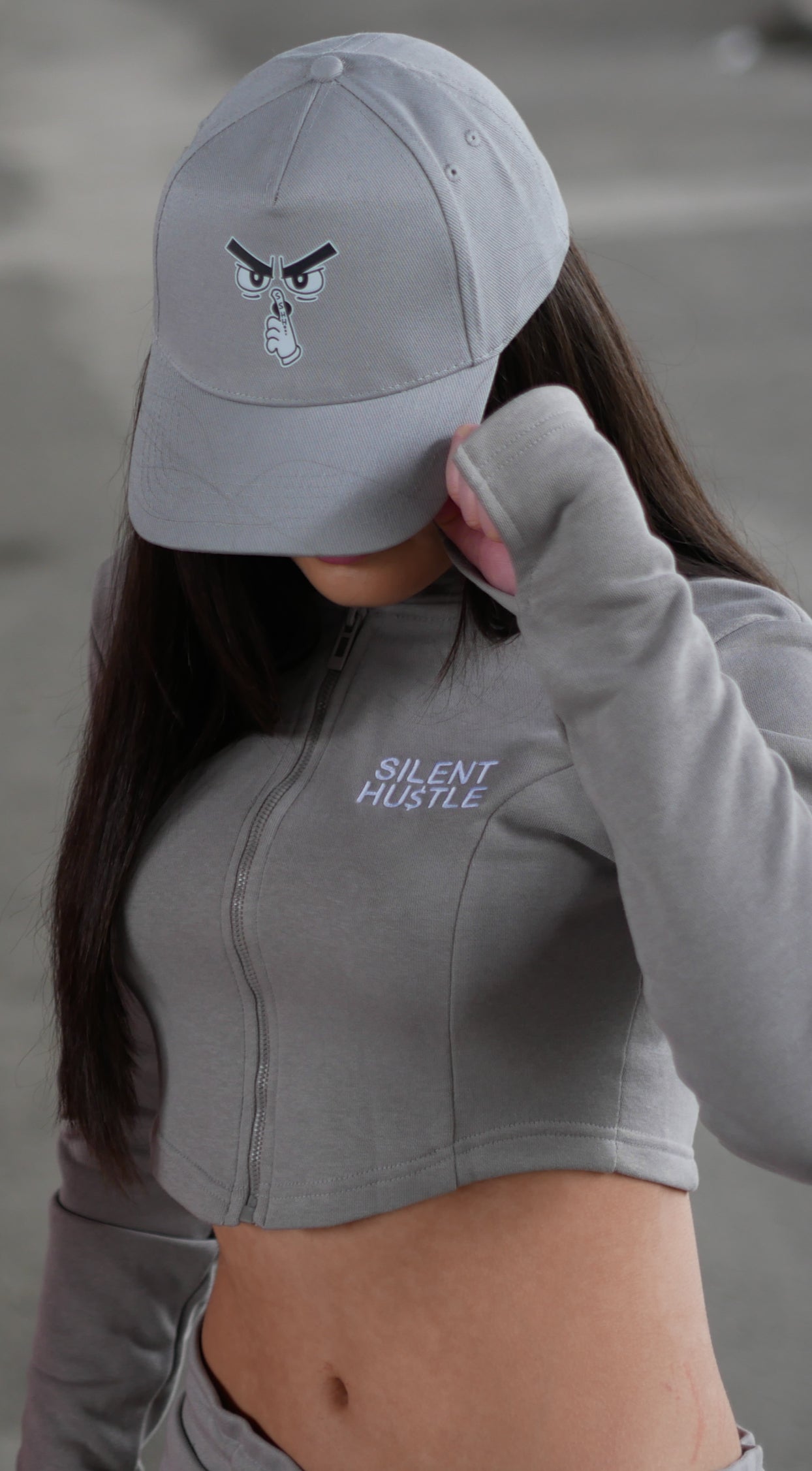 Silent Hustle Female Cargo Tracksuit image 6