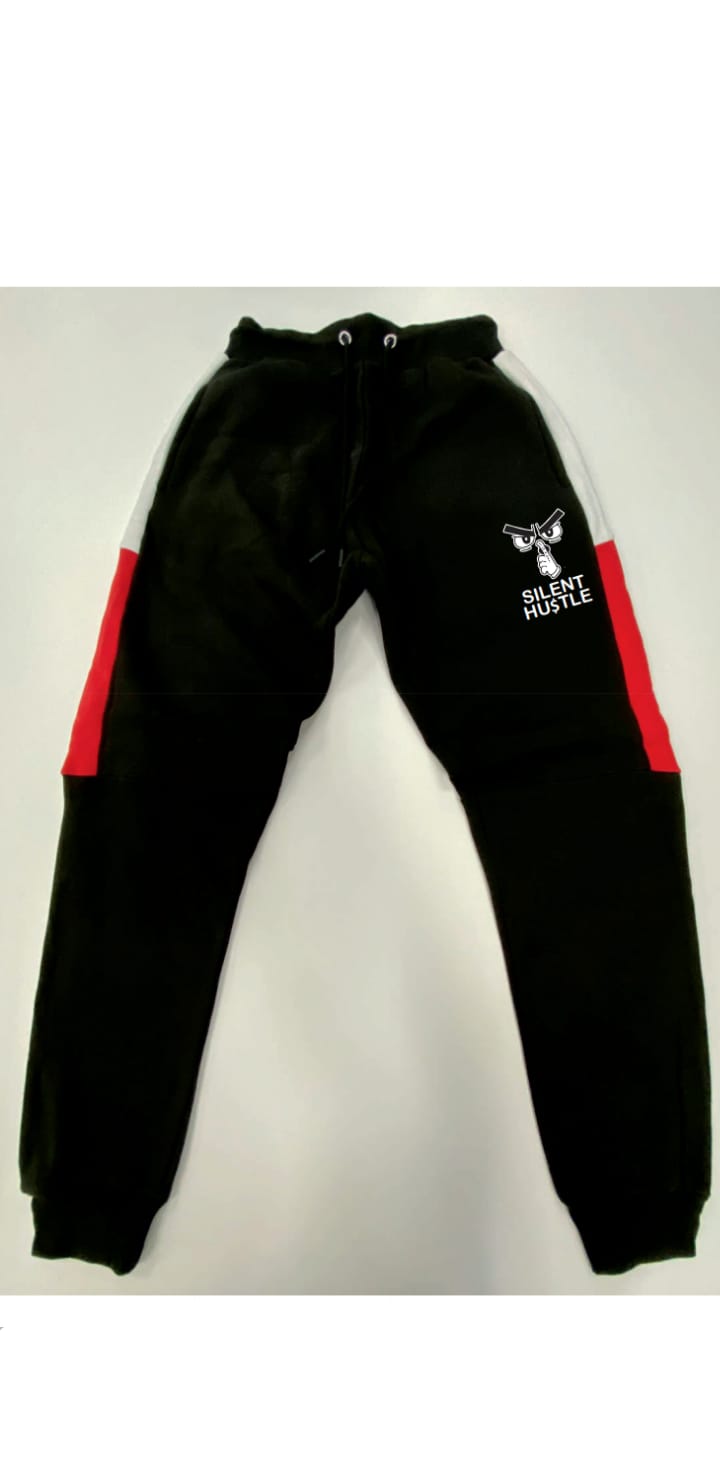 Silent Hustle Redline Hooded Tracksuit image 2