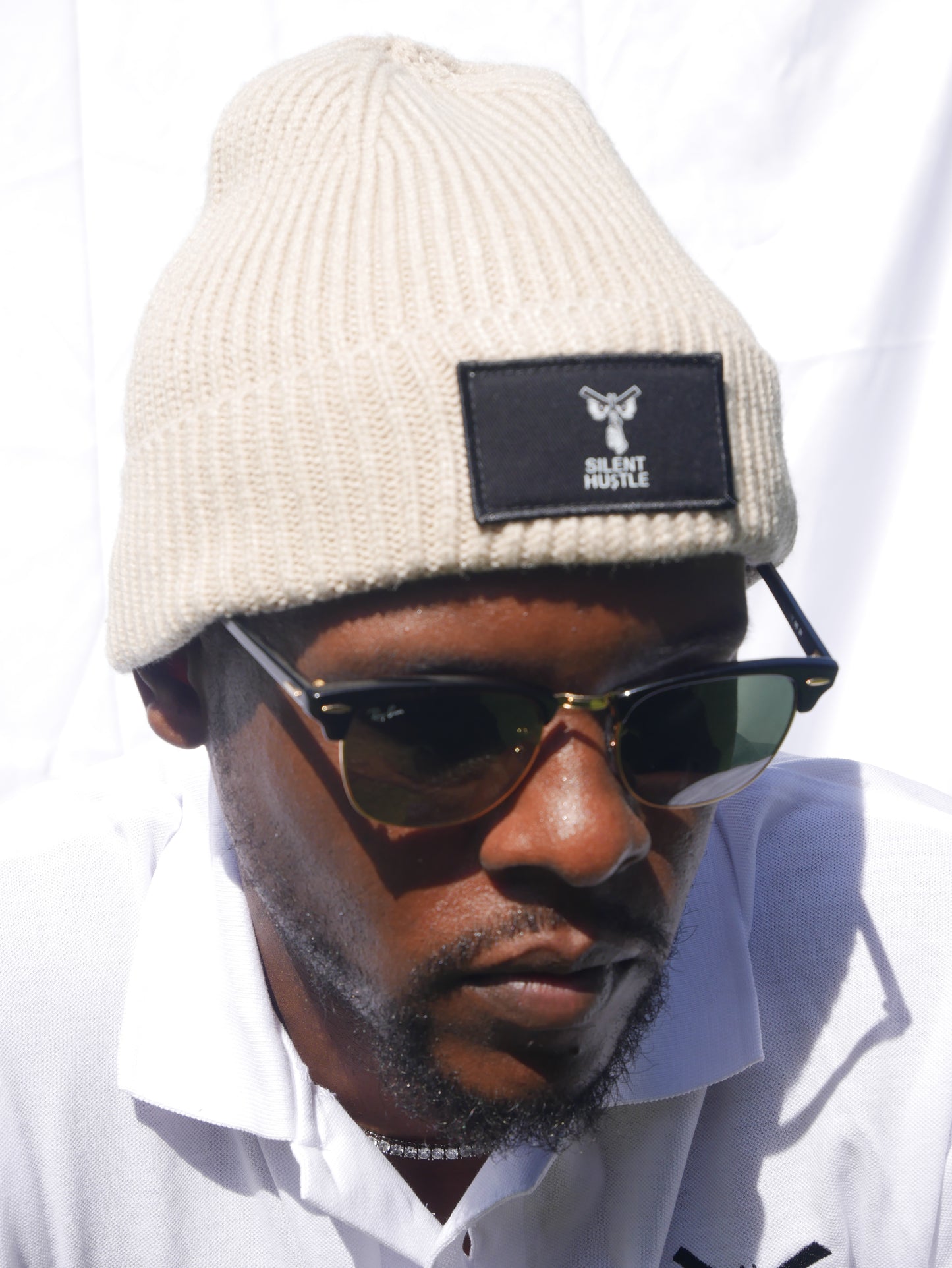 Silent Hustle Classic Patch Beanie 2 image 1