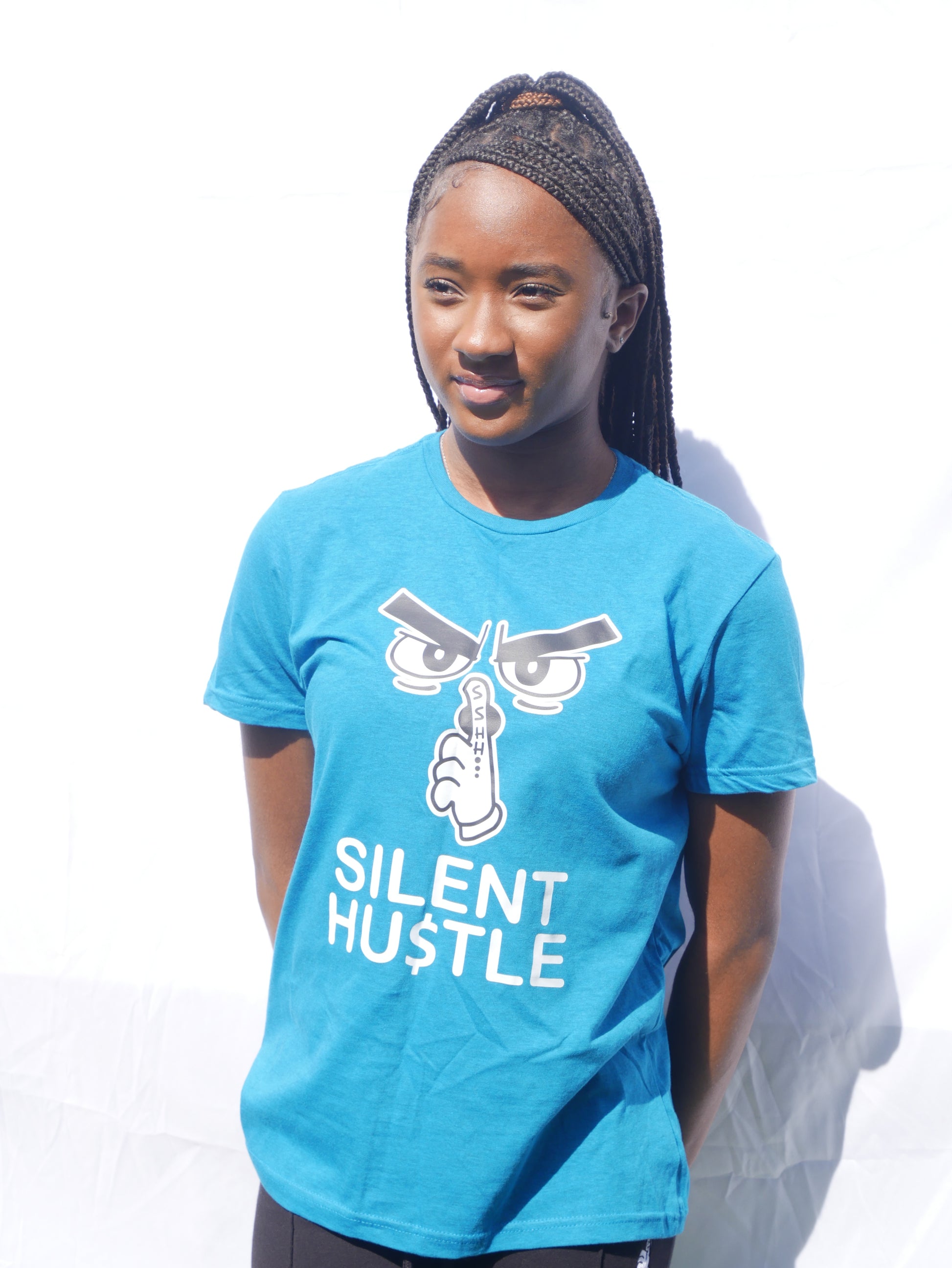 Ladies 'Soft-style' Silent Hustle T-Shirt image 0