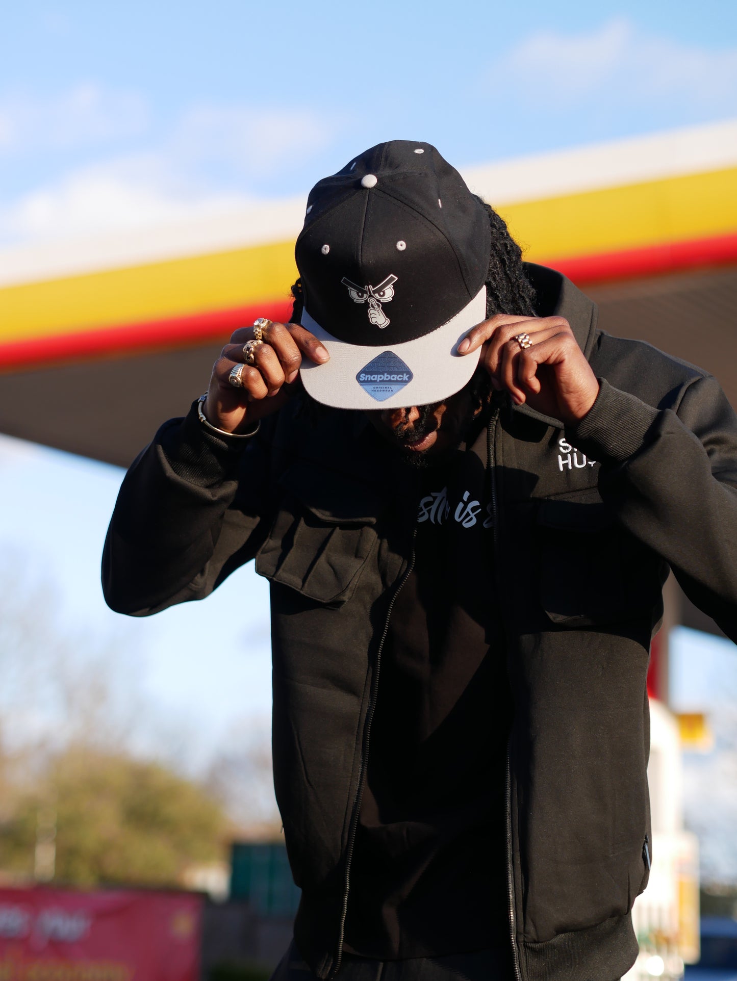 Shhh Retro Snapback image 0