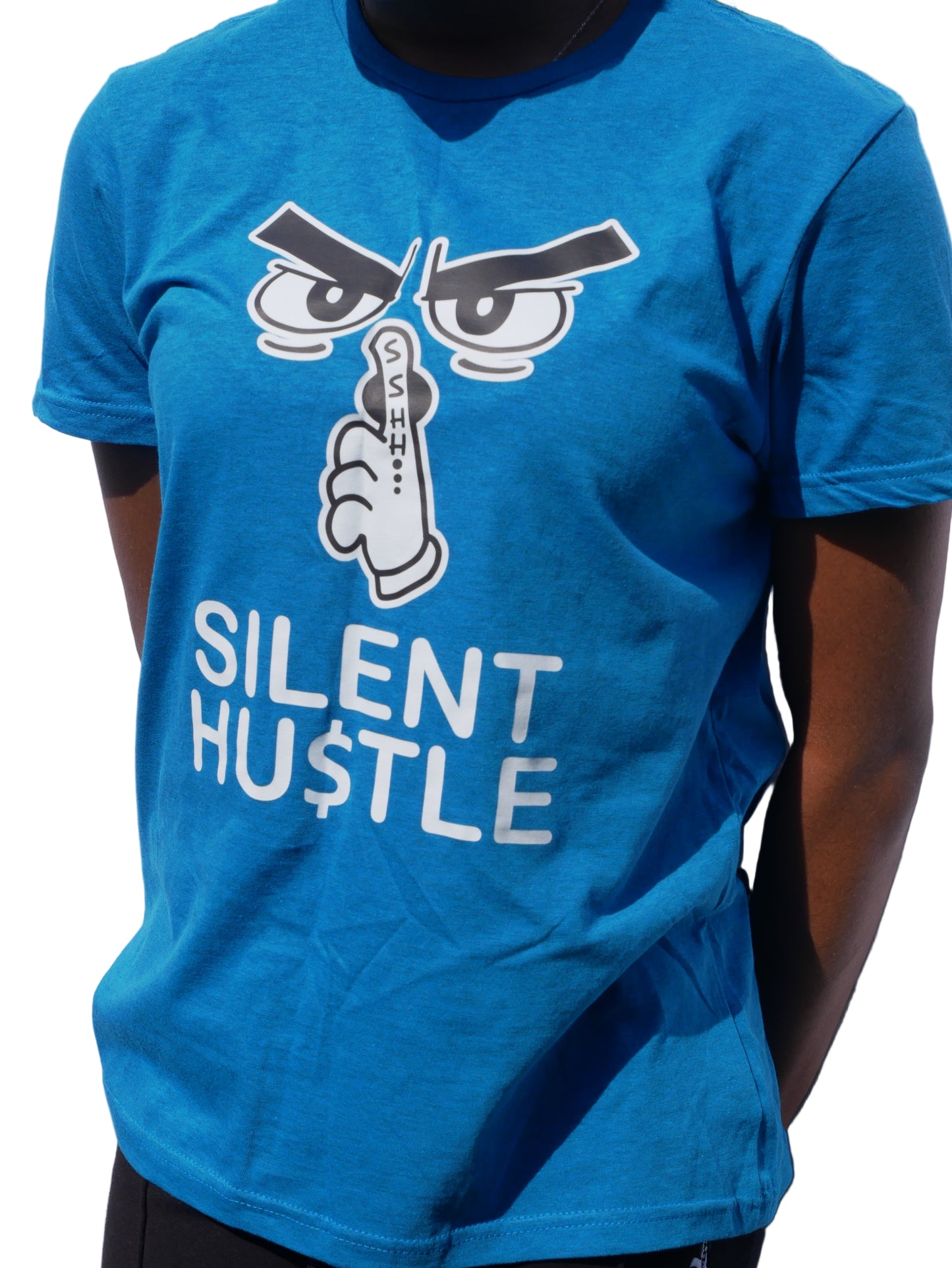 Ladies 'Soft-style' Silent Hustle T-Shirt image 1