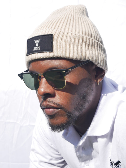 Silent Hustle Classic Patch Beanie 2 image 0