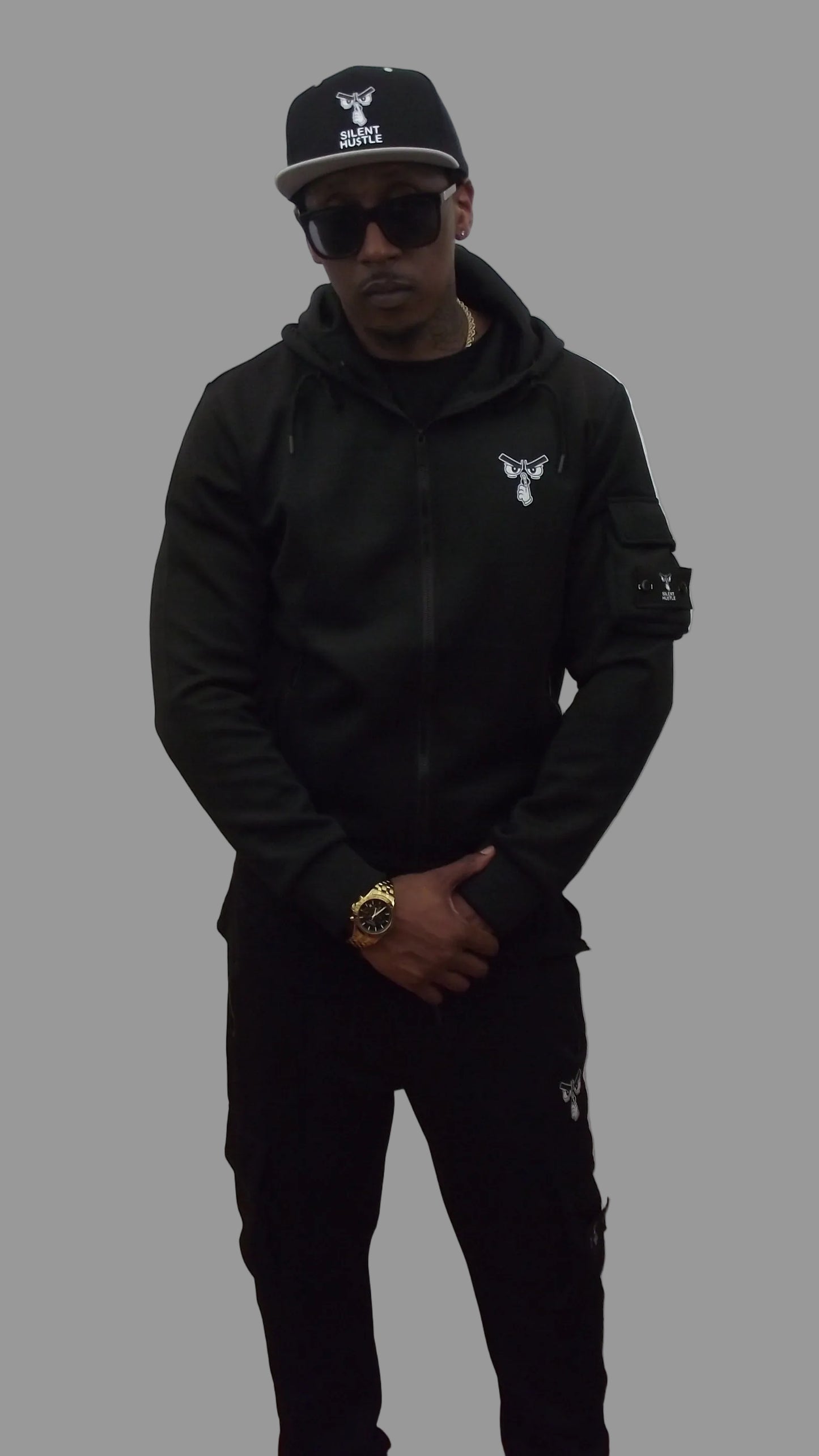 Silent Hustle Tech Tracksuit