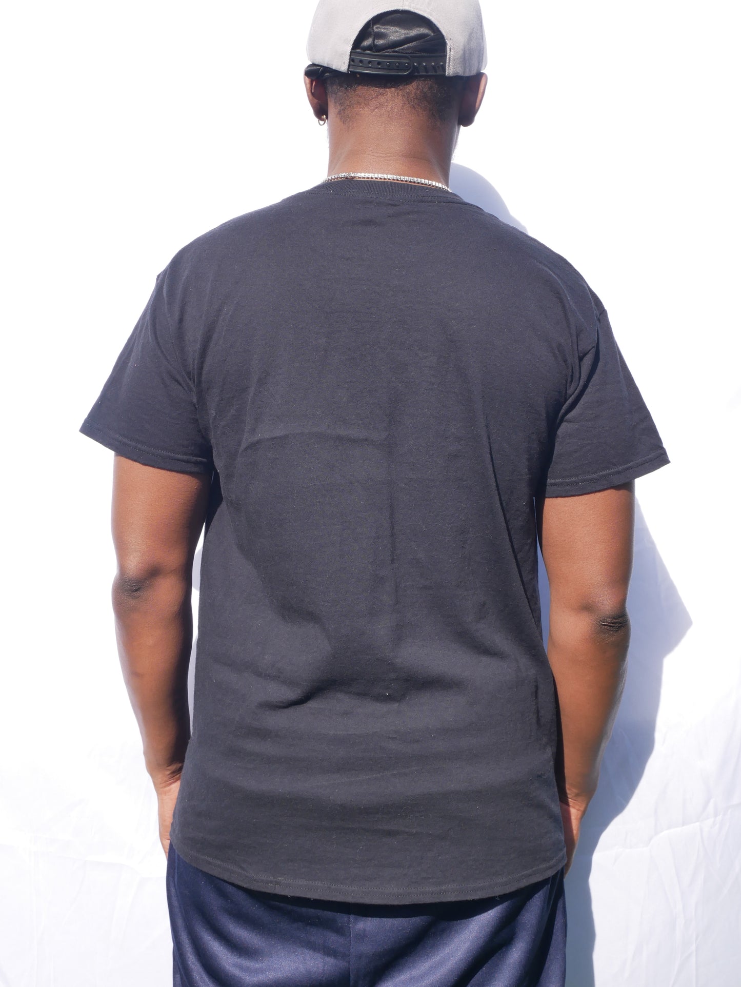 Small embroidered Silent Hustle logo with writing image 3