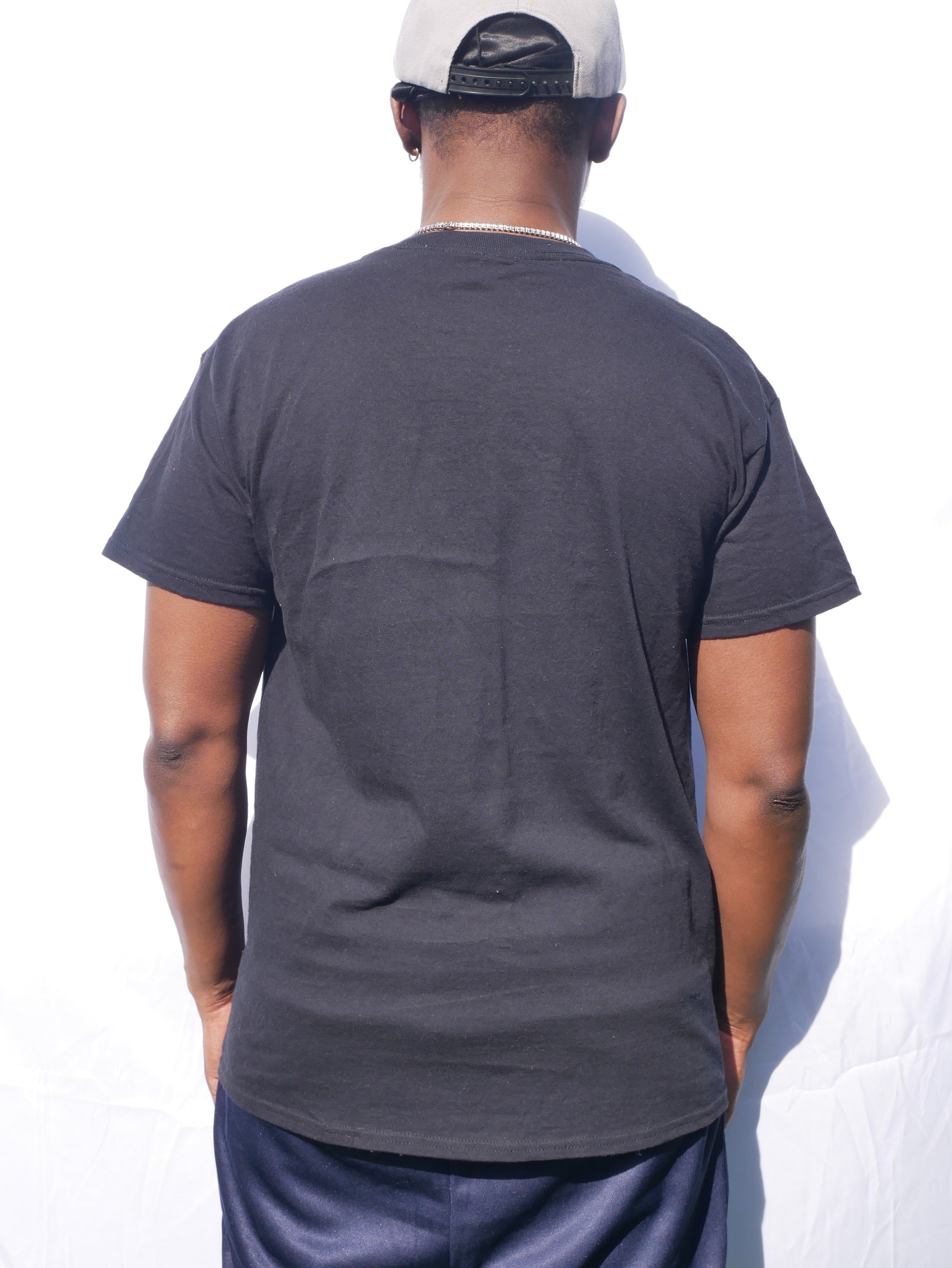 Small embroidered Silent Hustle logo with writing image 3